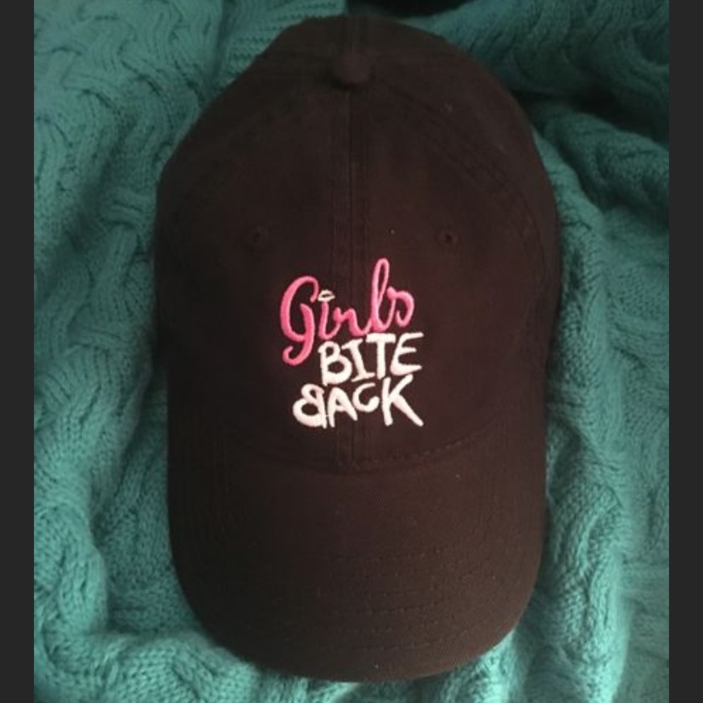 Girls BITE BACK! Dad Caps avail In 2 Colors!